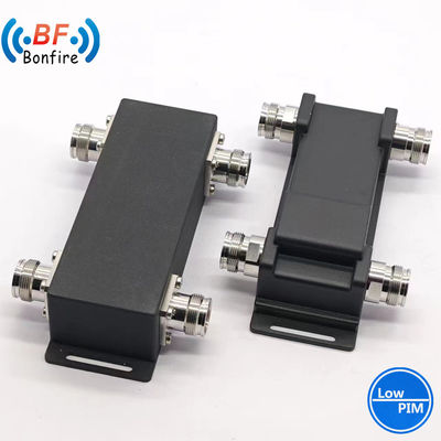 4.3-10-F/DIN-F/N-F Interfaccia UHF 698-3800MHz Combinatore ibrido RF a due vie/accoppiatore ibrido