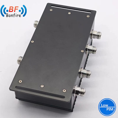 698-3800MHz UHF 4 in 2 out RF Hybrid Coupler o Hybrid Combiner per materiali 400-470MHz