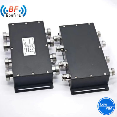 698-3800MHz UHF 4 in 2 out RF Hybrid Coupler o Hybrid Combiner per materiali 400-470MHz