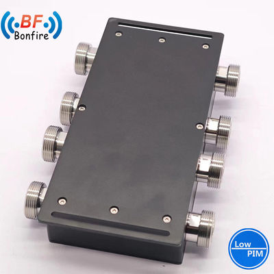 4.3-10-F/DIN-F/N-F Interface VHF RF Hybrid Combiner 698-3800MHz Accoppiatore ibrido a quattro vie