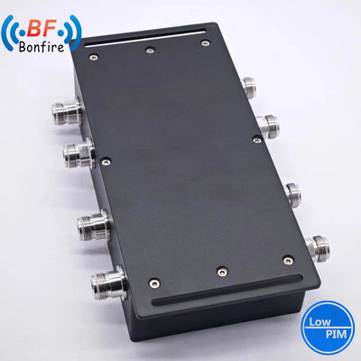 4.3-10-F/DIN-F/N-F Interface VHF RF Hybrid Combiner 698-3800MHz Accoppiatore ibrido a quattro vie