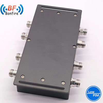 4.3-10-F/DIN-F/N-F Interface VHF RF Hybrid Combiner 698-3800MHz Accoppiatore ibrido a quattro vie