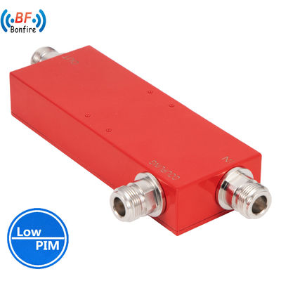 698-4000MHz Pim basso -160dbc IP65 N Interfaccia di accoppiamento direzionale femminile N-F Grigio/rosso