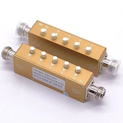 2W 5W 10W RF Attenuatore variabile DC-3000MHz N-F Dimensione del pacchetto 16.00cm * 5.00cm * 2.00cm