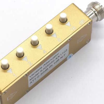 2W 5W 10W RF Attenuatore variabile DC-3000MHz N-F Dimensione del pacchetto 16.00cm * 5.00cm * 2.00cm
