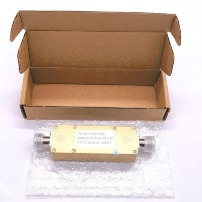 2W 5W 10W RF Attenuatore variabile DC-3000MHz N-F Dimensione del pacchetto 16.00cm * 5.00cm * 2.00cm