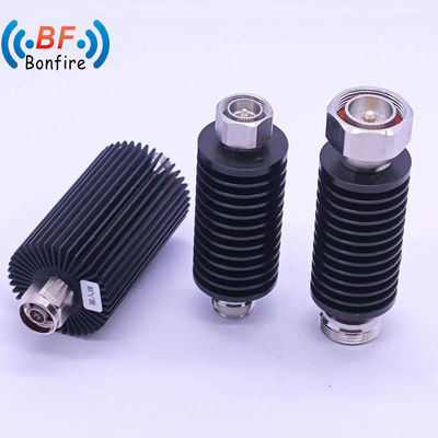 Attenuatore fisso grigio DC-3800MHz N connettore attenuatore passo a passo a larga frequenza 50W