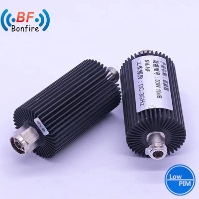 Grigio 100W DC-3800MHz 3-40dB Attenuatore regolabile RF Coaxial Attenuator per sistema di telecomunicazione