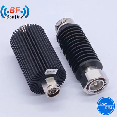 Rossa 100W Attenuatore regolabile RF Adaptatore coassiale DC-3800MHz DIN da maschio a femmina 3-40dB