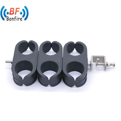 KXK-2201- Double Hole Double Cable Clamp per il cavo di alimentazione in acciaio inossidabile alla torre cellulare