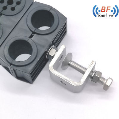 Quantità FTTH elettrica di plastica isolazione a chiuso ADSS Cable Anchor Clamp personalizzato
