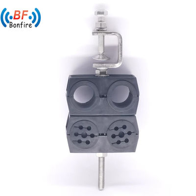 Clampe per cavi in fibra ottica di plastica Isolazione sospensione Clampe di ancoraggio a fine cieco