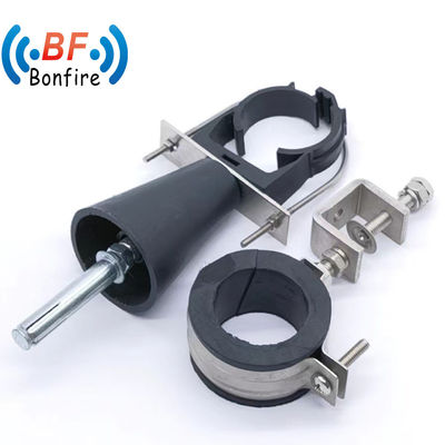 Clampo in metallo FTTH esterno personalizzato con clamp in acciaio inossidabile a foro singolo