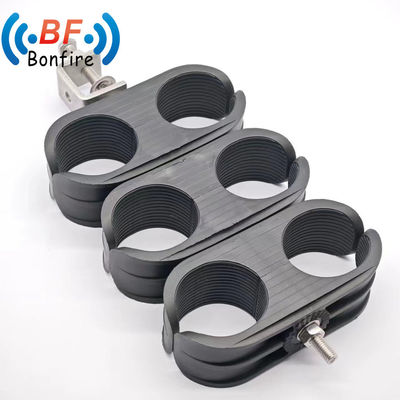 0.410kg Pacco Peso lordo 22.4mm Double Click-on Hanger per le prestazioni del cavo coassiale