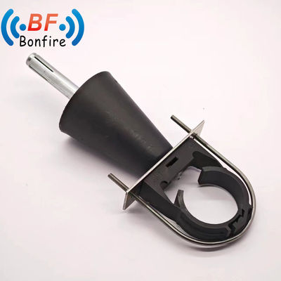 0.410kg Pacco Peso lordo 22.4mm Double Click-on Hanger per le prestazioni del cavo coassiale