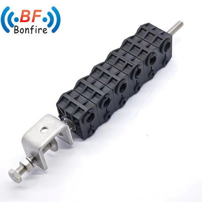 Clampo per alimentazione del cavo liscio RF Twin Coaxial Superflex per applicazioni di telecomunicazione
