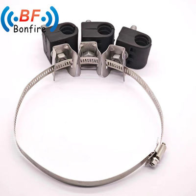 Customized 5-7mm 13-14mm Tre fori tipo gancio Clamps alimentatore auto bloccaggio Clamps cavo