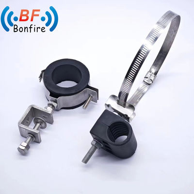 1-5/8&quot; KXK-XXXXX Leaky Feeder RF Cable Clamp Cable Clip per installazioni personalizzate