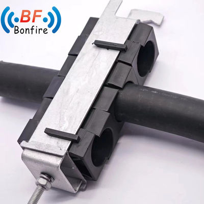 1-5/8&quot; KXK-XXXXX Leaky Feeder RF Cable Clamp Cable Clip per installazioni personalizzate