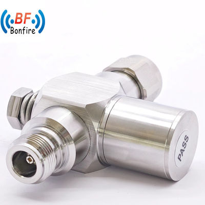 1/4 lunghezza d'onda RF Coaxial Surge Protector Arrester 698-3800MHz per una protezione migliorata