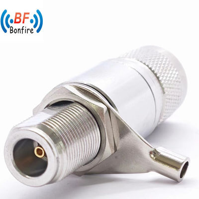 50 ohm Maschio a femmina connettore del cavo coassiale RF Surge Arrester N Jack Maschio a SMA Plug Lightning Protector 3G 6g