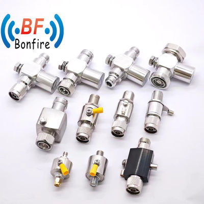 Protezione da sovratensioni coassiali RF N Paratia femminile a SMA Femminile Jack Lightning Arrester Arrester N-SMA Kky Surge Arrester 90V 6000MHz
