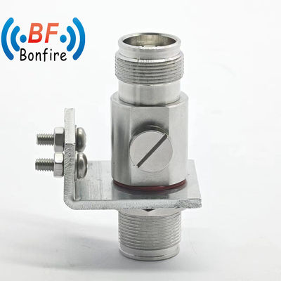 Protezione da fulmine N maschile a RP-SMA maschio RF per connettore a cavo a doppia presa