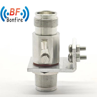 Protezione da fulmine N maschile a RP-SMA maschio RF per connettore a cavo a doppia presa