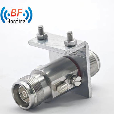 Protezione da fulmine N maschile a RP-SMA maschio RF per connettore a cavo a doppia presa