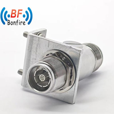 Protezione da fulmine N maschile a RP-SMA maschio RF per connettore a cavo a doppia presa