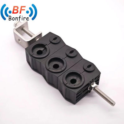 Clampo di alimentazione in plastica per cavo Heliax 1/2&quot; Ldf4-50A 3 fori per portatore