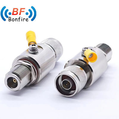 Pl259 connettore RF coassiale UHF maschio innesco a So239 femmina Jack Protezione da ondate di fulmine DC-6000MHz