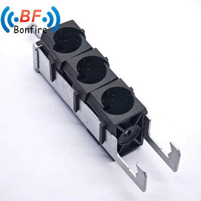 15.00cm * 6.00cm * 1.50cm Dimensione del pacchetto Clampadore alimentatore a foro singolo Clampadori di cavo Jumper