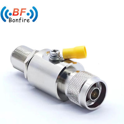 Assurance DC-6000MHz UHF Coaxial Lightning RF Arrestor con interfaccia N-M a N-F