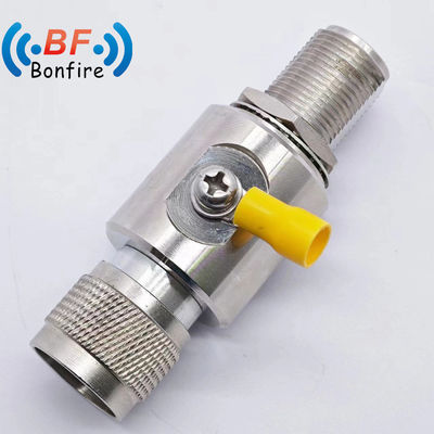 Assurance DC-6000MHz UHF Coaxial Lightning RF Arrestor con interfaccia N-M a N-F