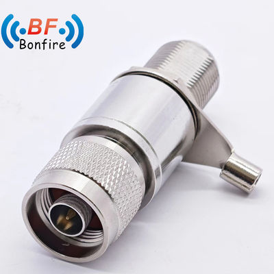 DC-6000MHz V UHF Lightning Arrester Pl259 RF Surge Protector Plug Maschio a So239 Socket