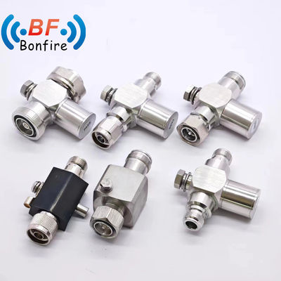 BLQ-6g RF Protettore da ondate di fulmine alimentazione arrester lampo tubo di gas arrester RF N maschio a N maschio plug doppio maschio femmina arrester ondate di cavo