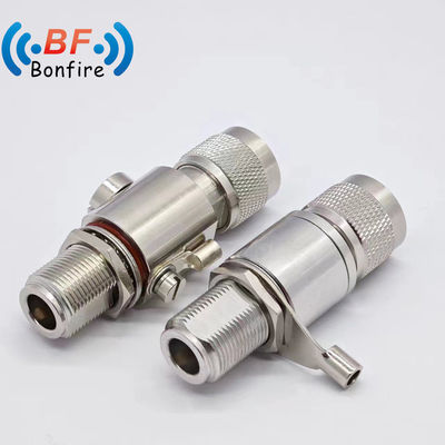 BLQ-XXXXX RF 698-3800MHz Femminile Jack Coassial Lightning Arrester Interfaccia N-M a N-F