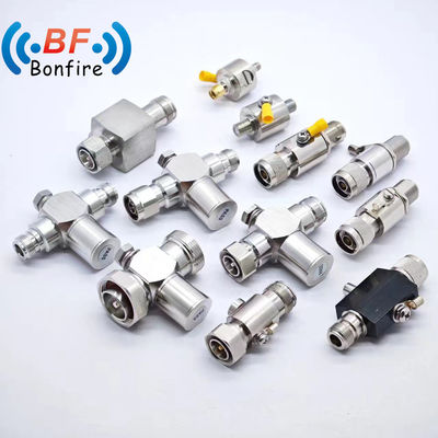 BLQ-XXXXX RF 698-3800MHz Femminile Jack Coassial Lightning Arrester Interfaccia N-M a N-F