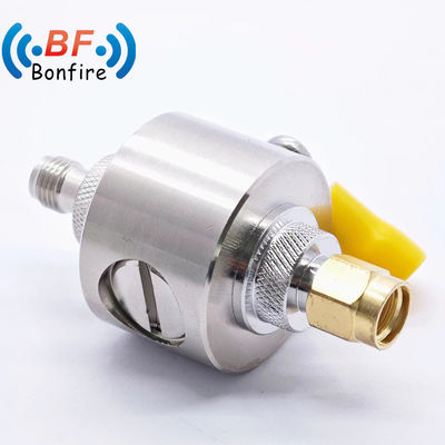 Scaricatore di sovratensione RF per cavo coassiale doppio jack F femmina a jack F 698-3800 MHz per interni/esterni IP65
