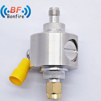Scaricatore di sovratensione RF per cavo coassiale doppio jack F femmina a jack F 698-3800 MHz per interni/esterni IP65