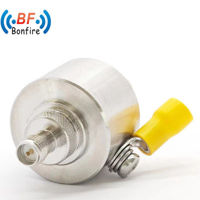 698-3800MHz RF Dual Protector Female Lightning F Kk TV Surge Arrester per la protezione