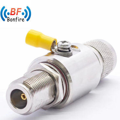 Interno/esterno IP65 698-3800MHz RF Arrester Protettore da fulmini Arrester F Tubo di protezione da sovratensioni