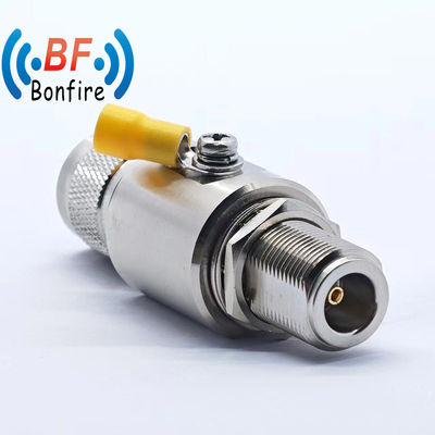 Interno/esterno IP65 698-3800MHz RF Arrester Protettore da fulmini Arrester F Tubo di protezione da sovratensioni