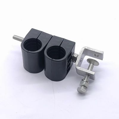 0.410kg Pacchetto Peso lordo 1/2&quot; e 7/8&quot; Single Hole Double Cable Clamps Cable Clips