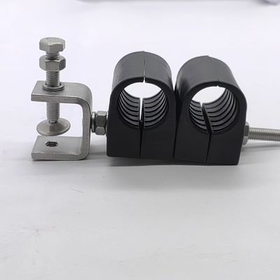 0.410kg Pacchetto Peso lordo 1/2&quot; e 7/8&quot; Single Hole Double Cable Clamps Cable Clips