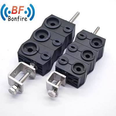 13.5 mm Clampo per apparecchi elettrici Equipaggiamento di comunicazione per torri di cavi in fibra ottica