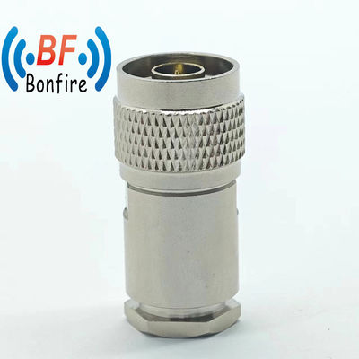 DC-11GHz N Maschio di pinza retta LMR 400 Tipo di connettore RF in cattività Rate impermeabile IP 67