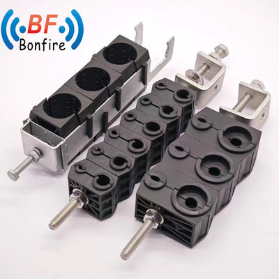 6 corse 2X3 stacks Clampo per cavi ottici e di alimentazione per esigenze personalizzate Peso lordo 0,410 kg