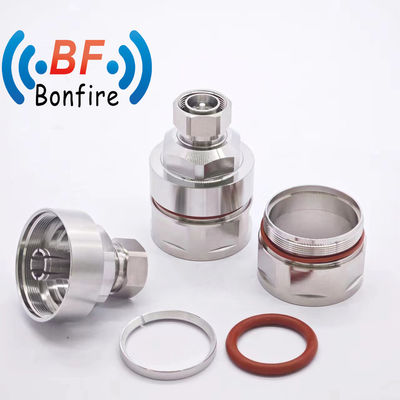 50 Ohm DC-11 GHz 500 W DIN Male Connector per 7/8 Flexible Feeder Cable RoHS Compliant